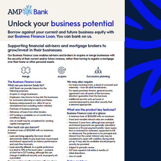 AMP FLYERS (Unlock Your Business Potential) 1 PAGE